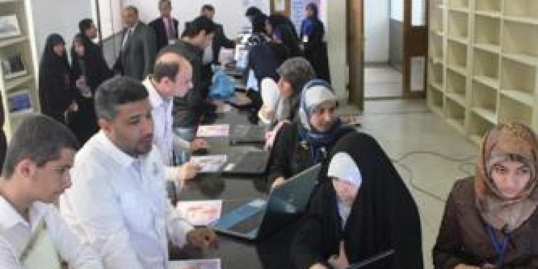 العتبة العلوية المقدسة تشارك في المعرض الزراعي السنوي وتحضر افتتاح فعاليات الاسبوع الثقافي في جامعة الكوفة