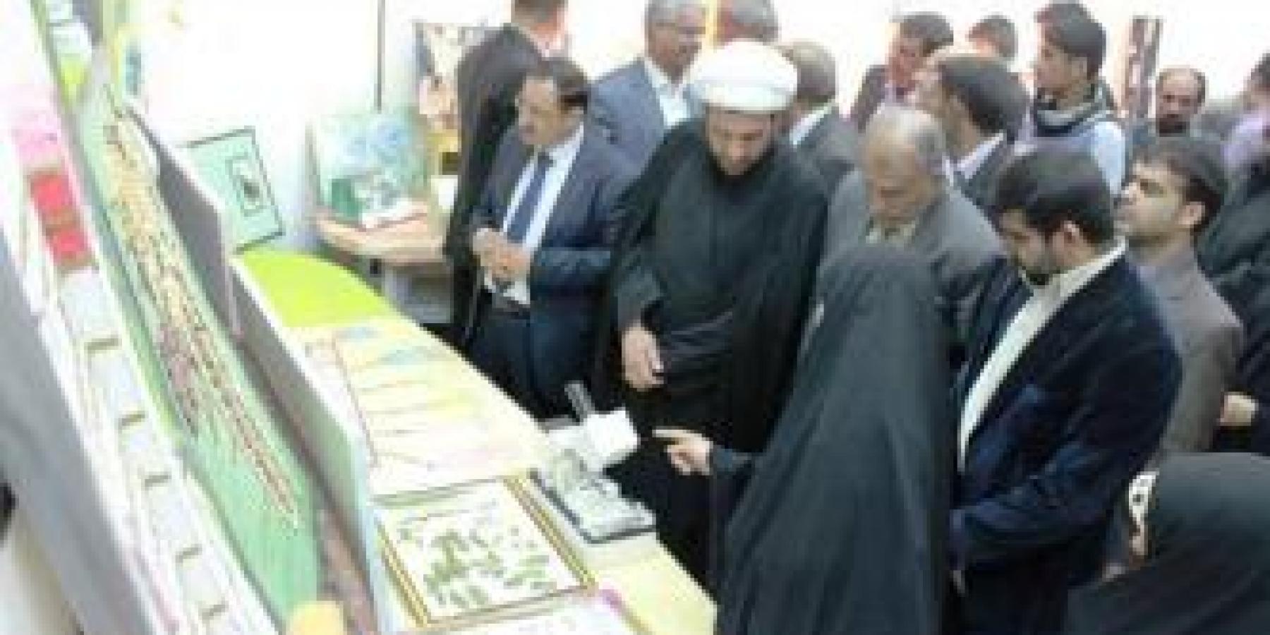 وفدٌ من العتبة العلوية المقدسة يشارك في افتتاح المعرض السنوي لمبتكرات المدارس الثانوية