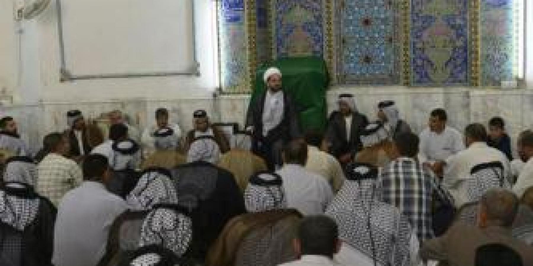 العتبة العلوية المقدسة تستقبل وفود معتمدي المرجعية الدينية العليا من محافظتي واسط وبابل