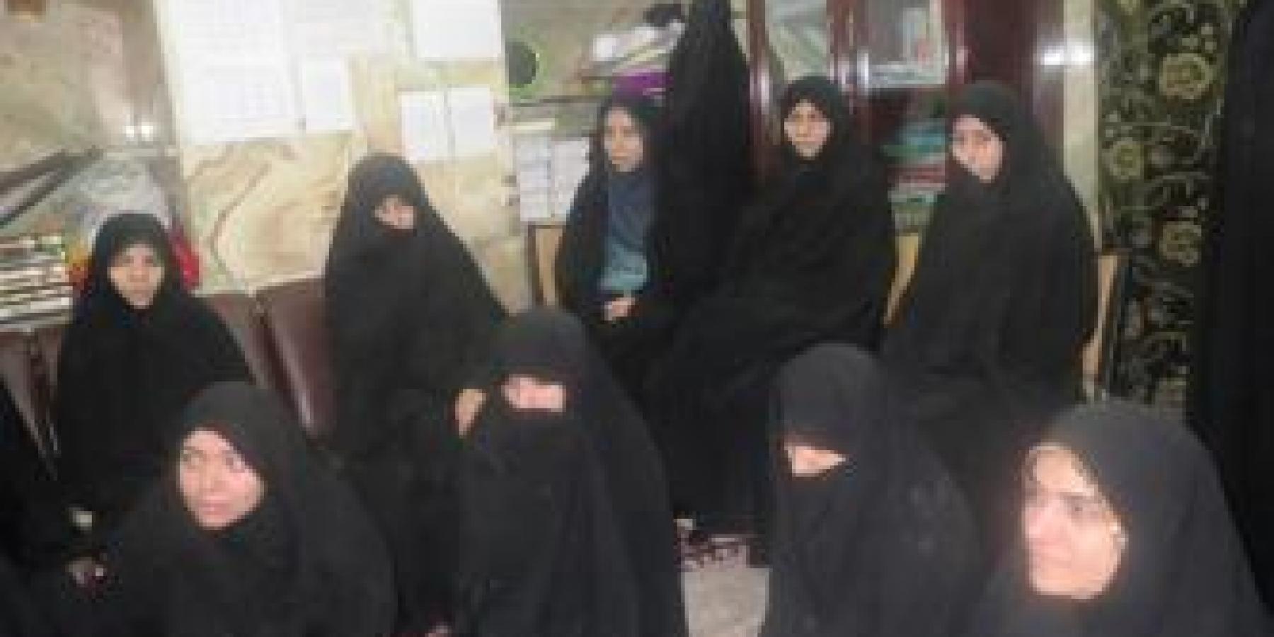 القسم النسوي في العتبة العلوية المقدسة يستقبل وفدُ حافظات القرآن الكريم من قم المقدسة