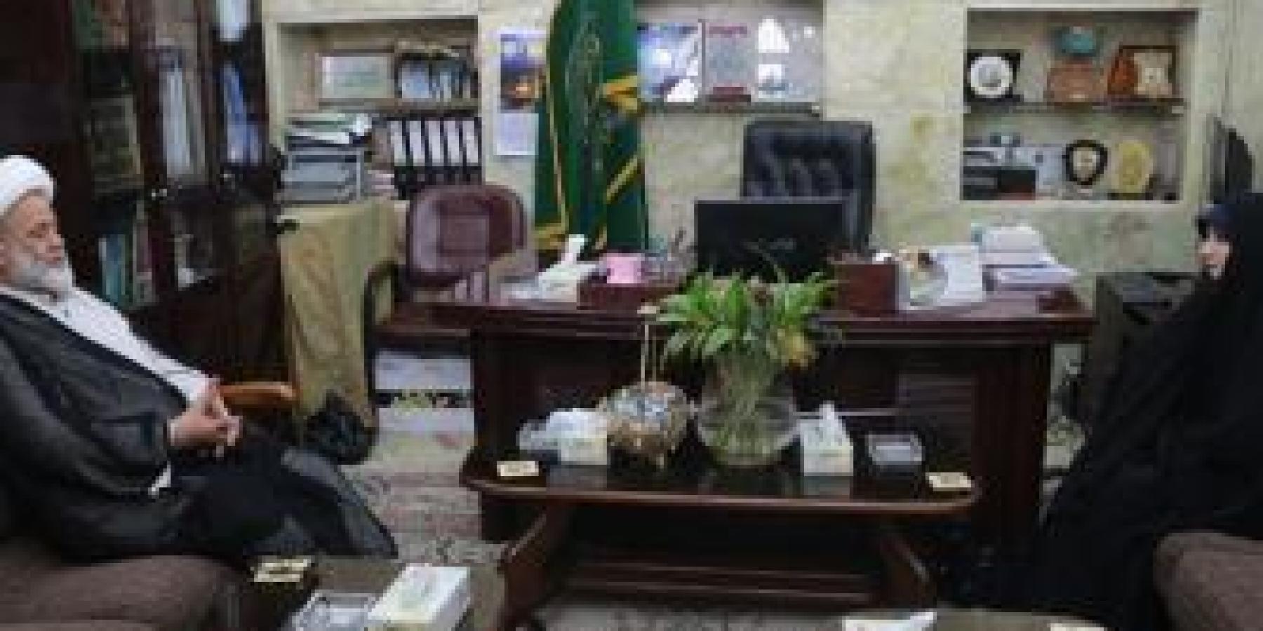 الأمين العام للعتبة العلوية المقدسة يناقش واقع السياحة الدينية مع رئيس لجنة السياحة والآثار في مجلس محافظة النجف الأشرف