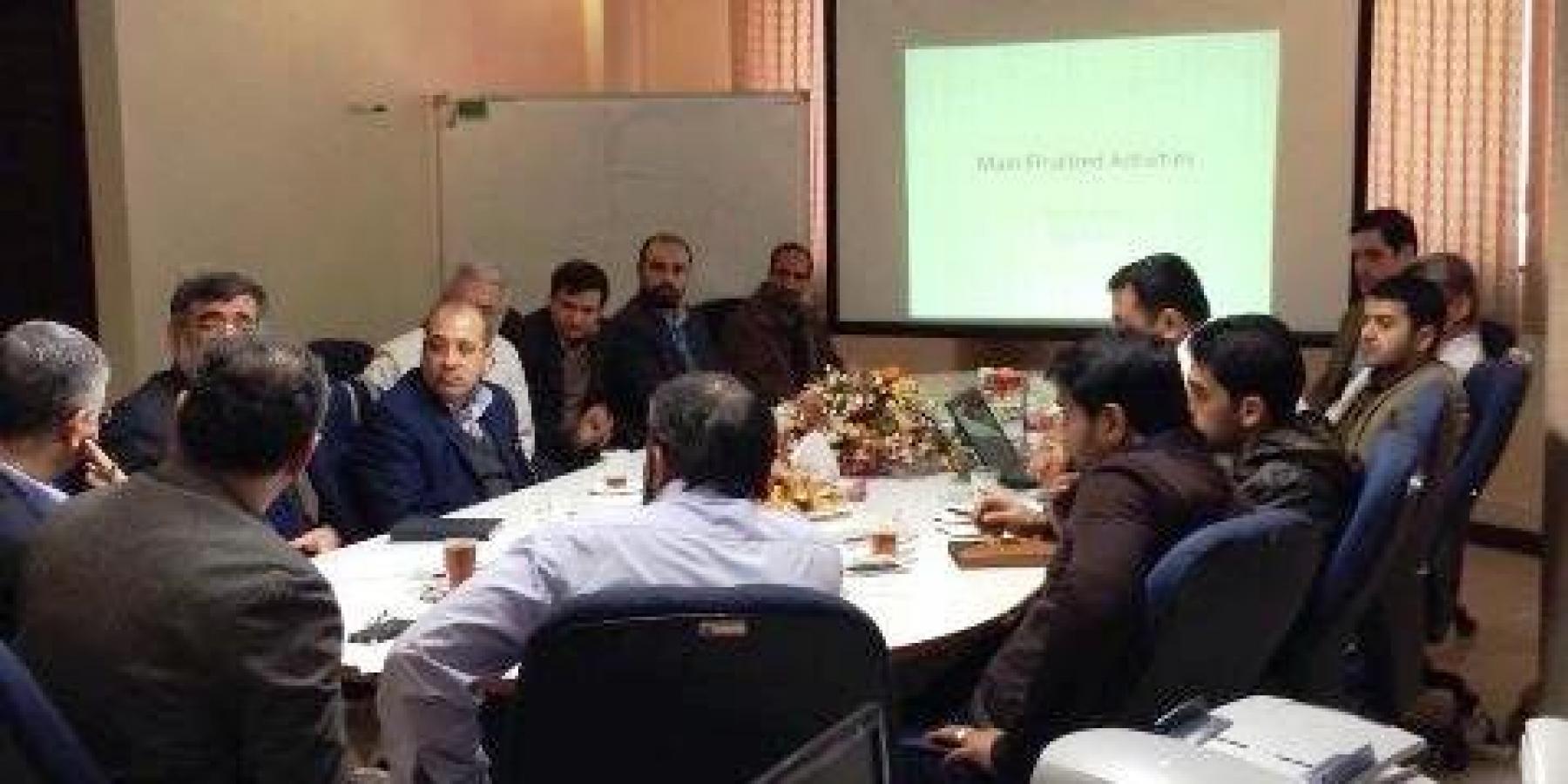 وفد الأمانة العامة للعتبة العلوية المقدسة يناقش في طهران خطة تطوير صحن فاطمة (ع) والمنطقة المحيطة بالصحن الشريف