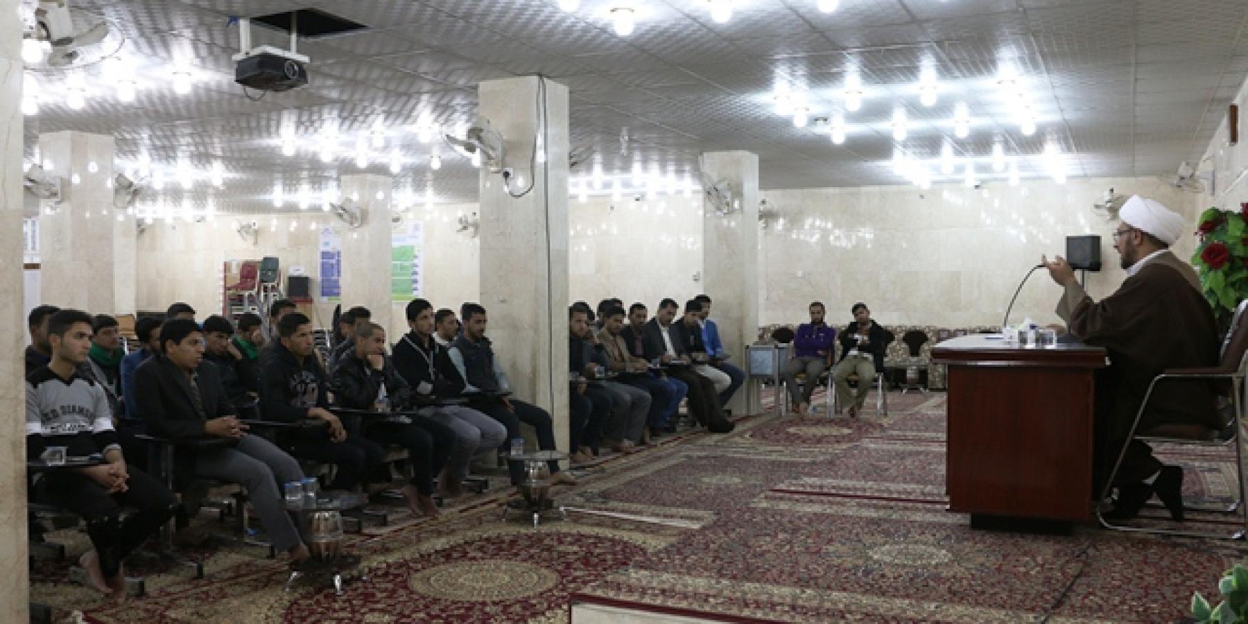 قسم الشؤون الدينية في العتبة العلوية المقدسة يستضيف طلبة الجامعات العراقية في ندوات توجيهية أخلاقية عقائدية