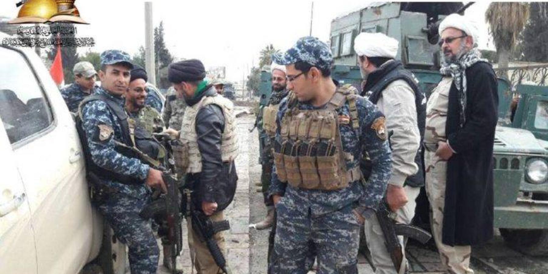 مبلغو العتبة العلوية يخوضون مع الشرطة الاتحادية والرد السريع معارك شرسة لتحرير منطقة باب الطوب وسط الموصل