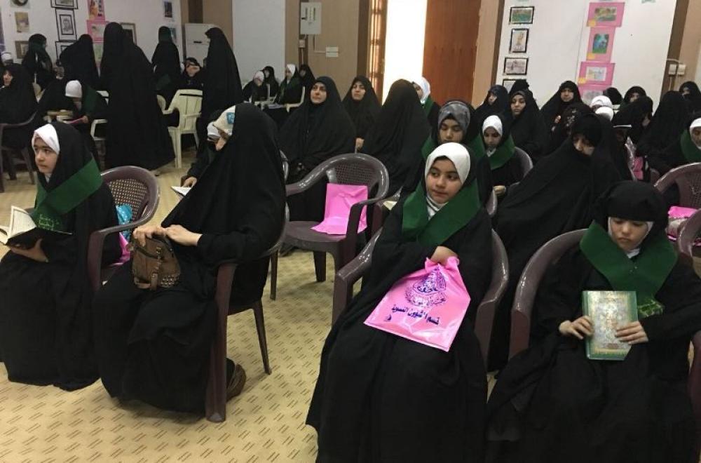 شعبة القرآن الكريم النسوية تدعم المسابقة القرآنية التي أقامتها مديرية تربية النجف الأشرف