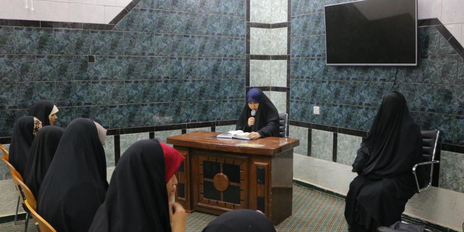 وفد من المكفوفين القرآنيين في ضيافة معهد الكوثر القرآني