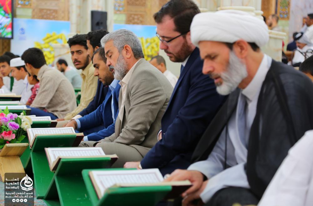 الأمين العام للعتبة العلوية المقدسة يشيد بالنشاطات القرآنية الرمضانية  