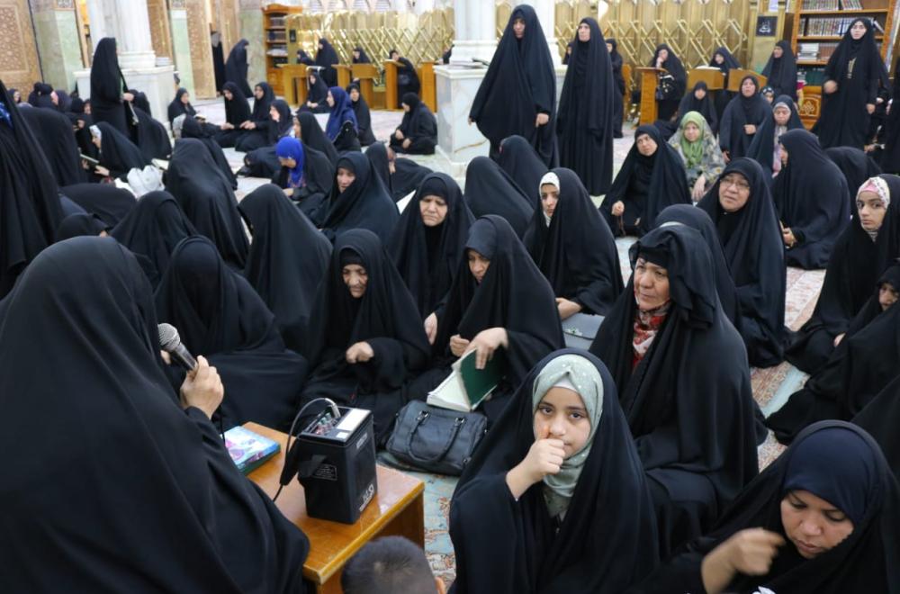 شعبة التعليم الديني النسوي تطلق برنامجا توجيهيا بمناسبة شهادة الإمام الصادق(عليه السلام)