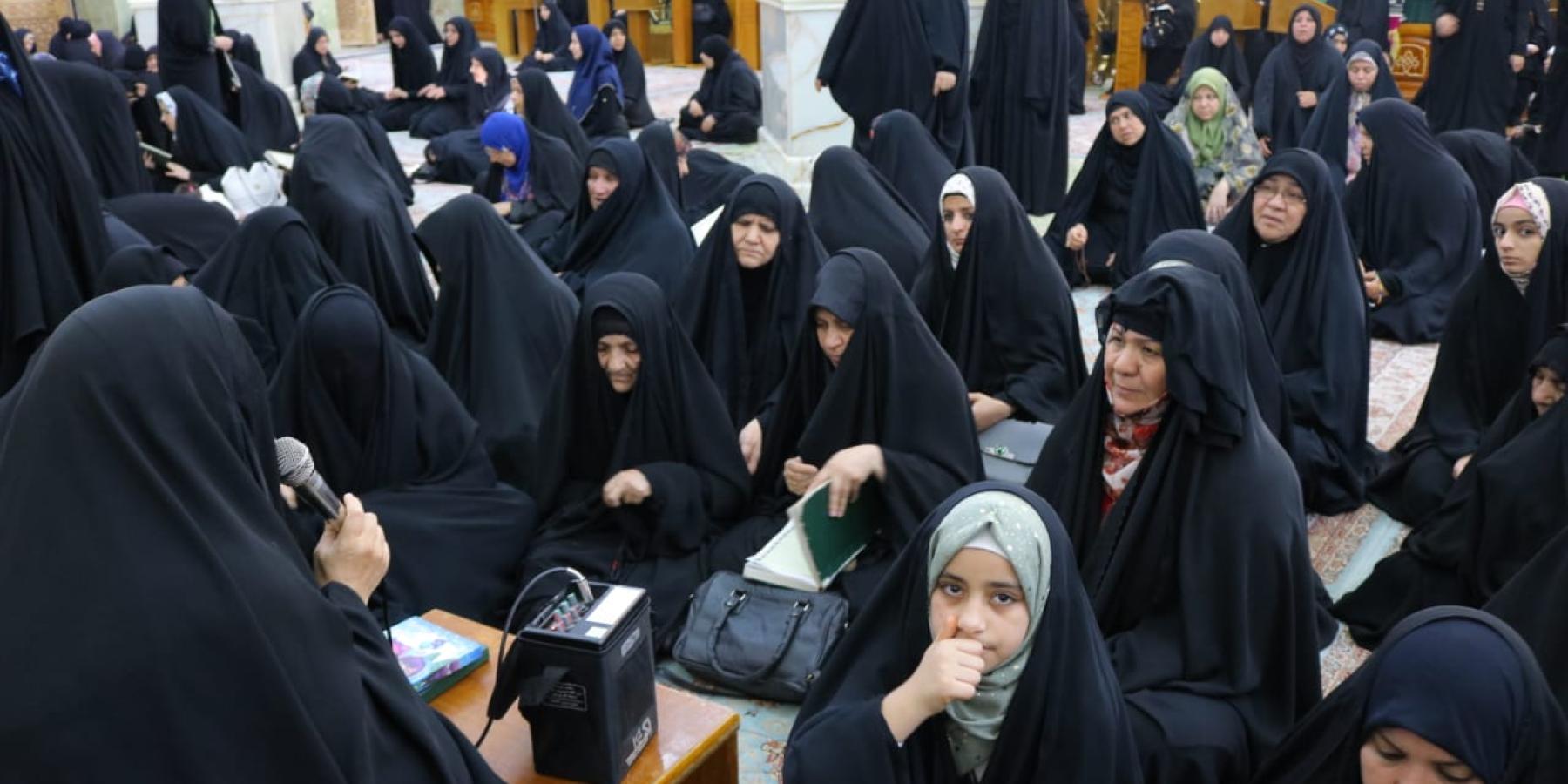شعبة التعليم الديني النسوي تطلق برنامجا توجيهيا بمناسبة شهادة الإمام الصادق(عليه السلام)