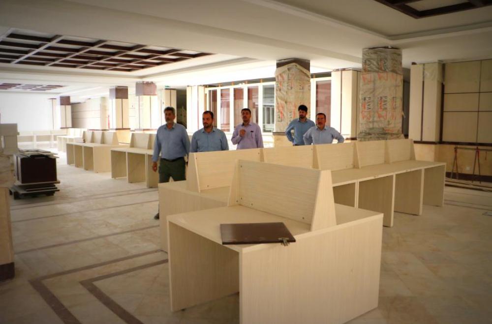 الكوادر الهندسية في العتبة العلوية المقدسة تعلن عن نسب إنجاز متقدمة في البناية الجديدة لمكتبة الروضة الحيدرية
