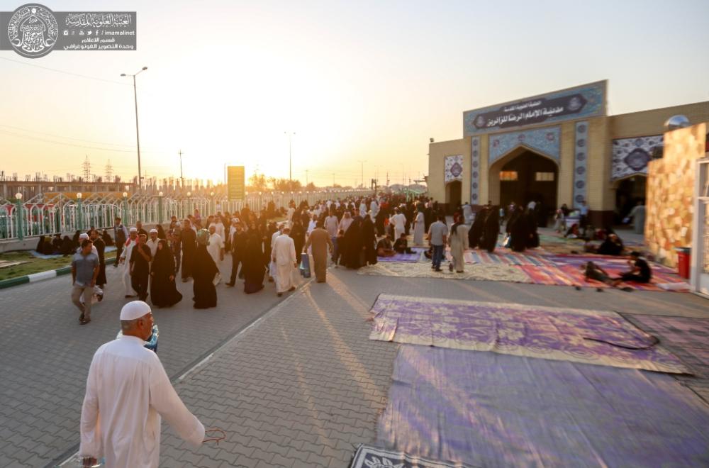 قسم الشؤون الخدمية يعلن عن وضع خطة متكاملة لاستقبال الزائرين خلال عيد الغدير الأغر 