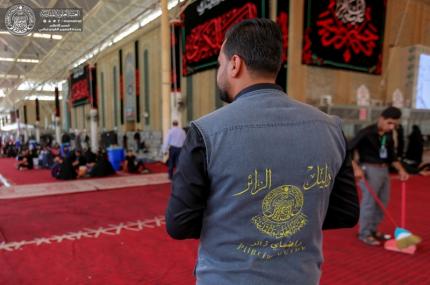 وحدة دليل الزائرين في العتبة العلوية ... مهام مختلفة لخدمة الزائرين في شهري محرم وصفر وحدة دليل الزائرين في العتبة العلوية ... مهام مختلفة لخدمة الزائرين في شهري محرم وصفر