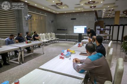العتبة العلوية تدرس في اجتماع مشترك " الربط التقني المعلوماتي " لجميع العتبات المقدسة  العتبة العلوية تدرس في اجتماع مشترك " الربط التقني المعلوماتي " لجميع العتبات المقدسة