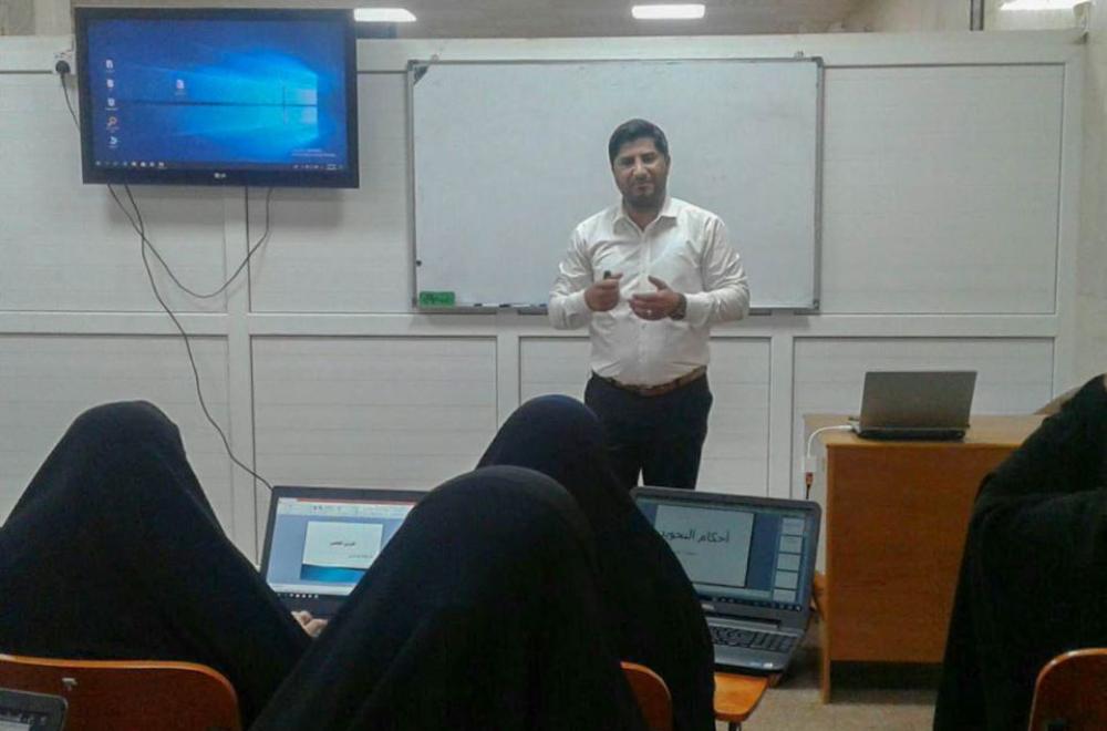 دار القرآن الكريم النسوي يقيم دورة في مادة الحاسوب للمنتسبات