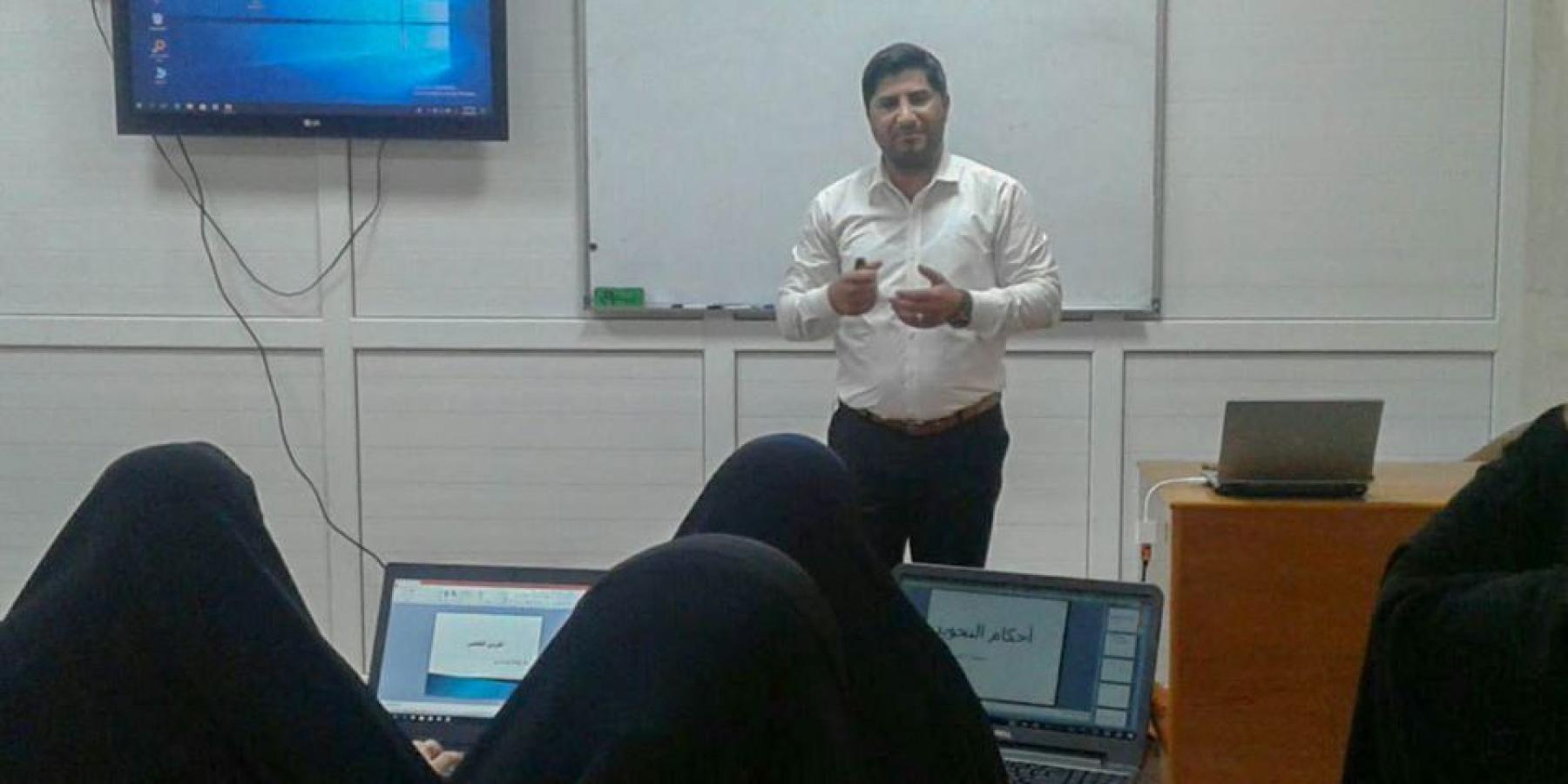 دار القرآن الكريم النسوي يقيم دورة في مادة الحاسوب للمنتسبات
