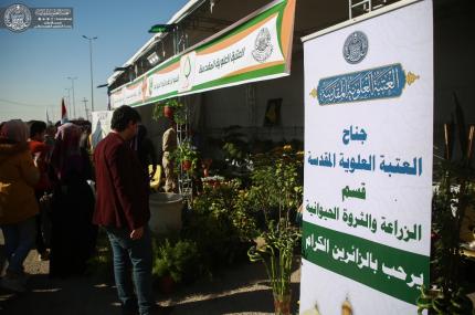 العتبة العلوية ... معروضات فنية وتراثية متنوعة لقسم المنقوشات على أروقة جامعة الكوفة