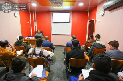 بالصور .. دورات التلاوة القرآنية في رحاب مرقد أمير المؤمنين (ع)