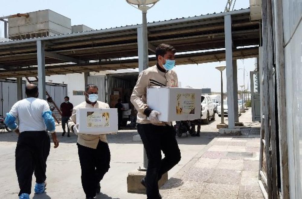 برنامج الفيض العلوي ... قافلة الدعم تصل لمرضى الجائحة الراقدين بمستشفيات محافظة ميسان جنوب العراق