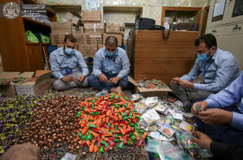 قسم الهدايا والنذور في العتبة العلوية المقدسة يستعد لخدمة الزائرين في عيد الغدير الأغر