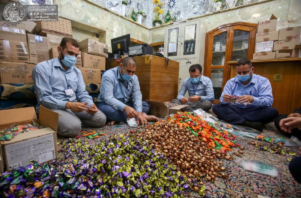 قسم الهدايا والنذور في العتبة العلوية المقدسة يستعد لخدمة الزائرين في عيد الغدير الأغر