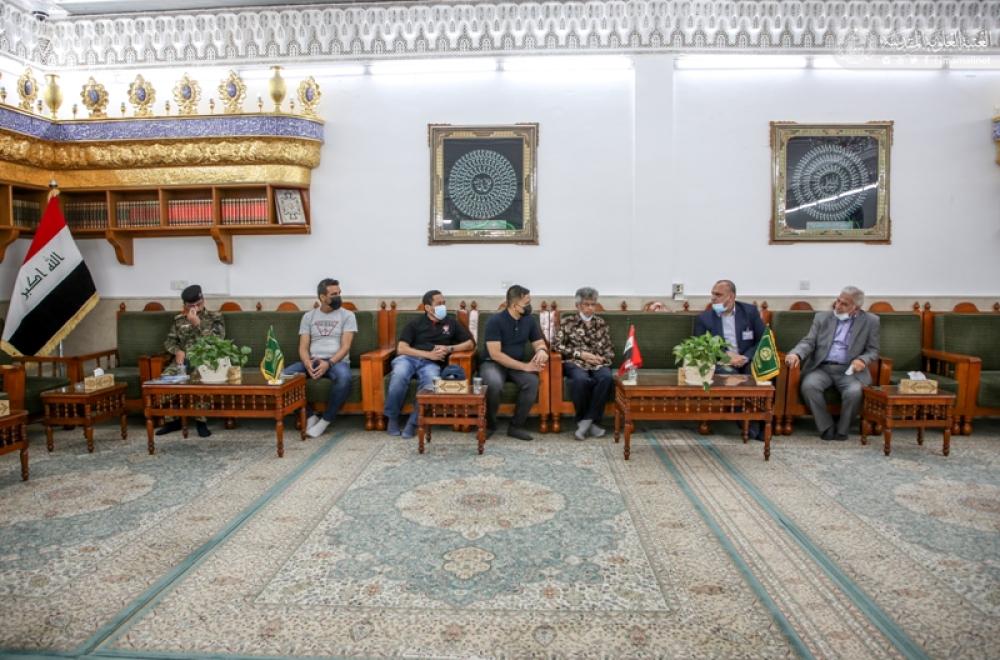 وفد سفارة جمهورية إندونيسيا في العراق يتشرف بزيارة المرقد العلوي الطاهر
