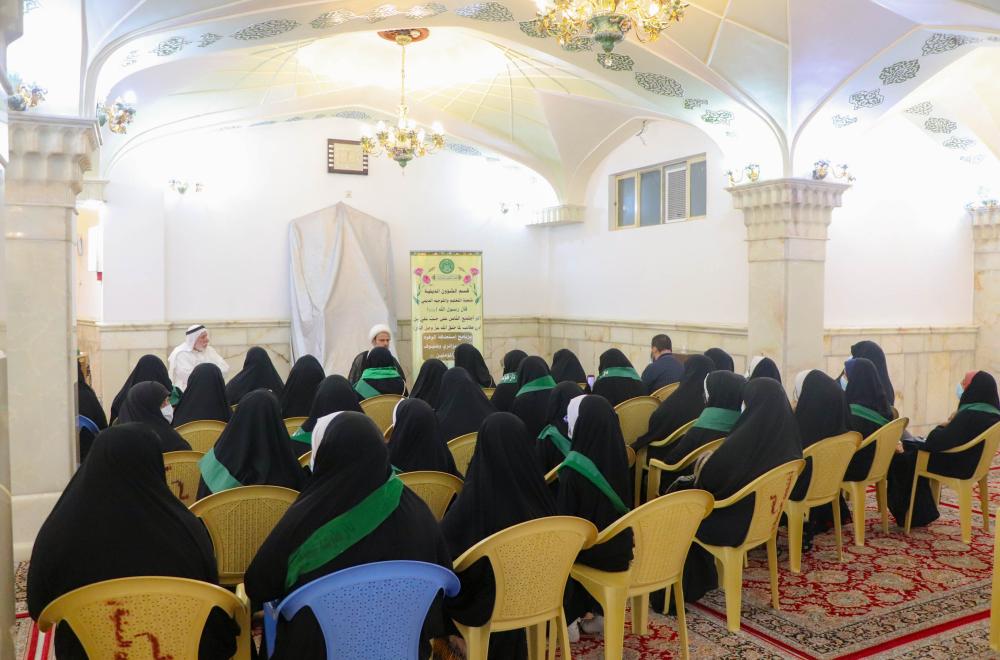 قسم الشؤون الدينية في العتبة العلوية يستضيف دار القران الكريم في محافظة واسط