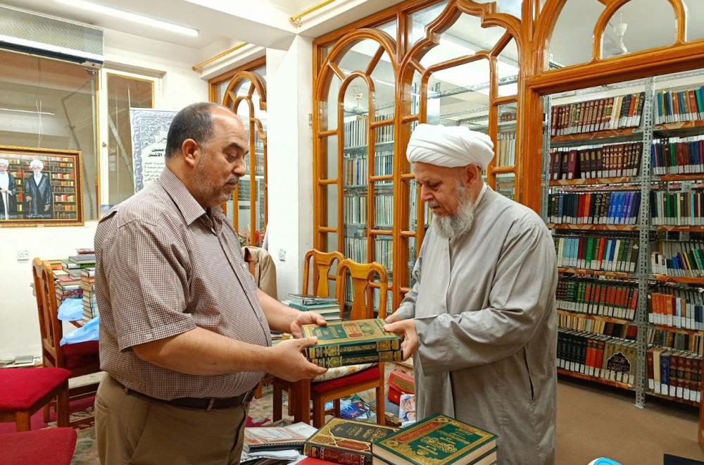 قسم الشؤون الفكرية والثقافية في العتبة العلوية يستكمل تصوير وفهرسة مخطوطات مكتبة الإمام الحسن (عليه السلام)