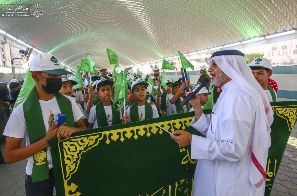 مركز المحسن لثقافة الأطفال يقيم مسيرة للأيتام في عيد الغدير الأغر 