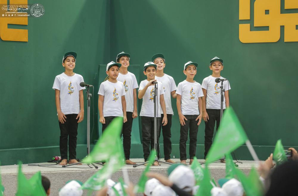 مركز المحسن لثقافة الأطفال يقيم مسيرة للأيتام في عيد الغدير الأغر 