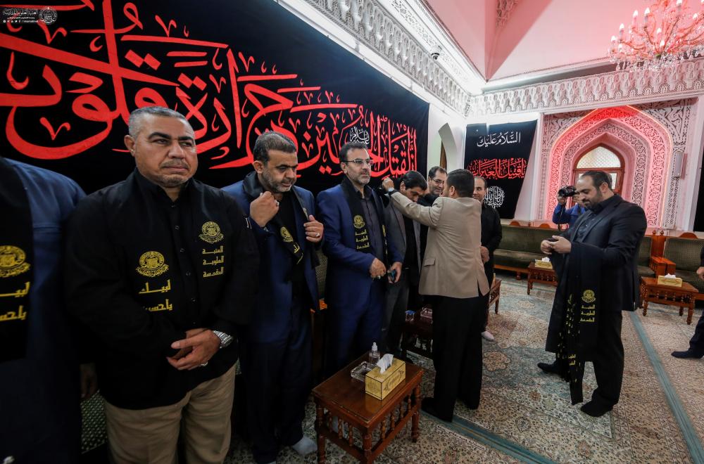 محافظ ايلام الإيرانية الدكتور حسن بهرام نيا يتشرف بزيارة العتبة العلوية المقدسة