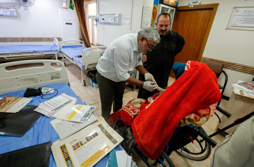 مباشرة فريق طبي باكستاني باستقبال وعلاج الحالات المرضية مجاناً من مختلف محافظات العراق 