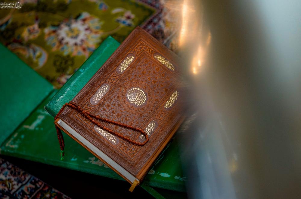 أعمال الختمات القرآنية الرمضانية متواصلة في رحاب مرقد المولى أمير المؤمنين (عليه السلام)