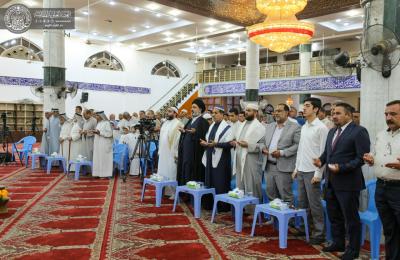 تيمُّناً بأسبوع الغدير الأغر .. قسم الشؤون الدينية يرعى محفلاً قرآنيّاً في العاصمة بغداد