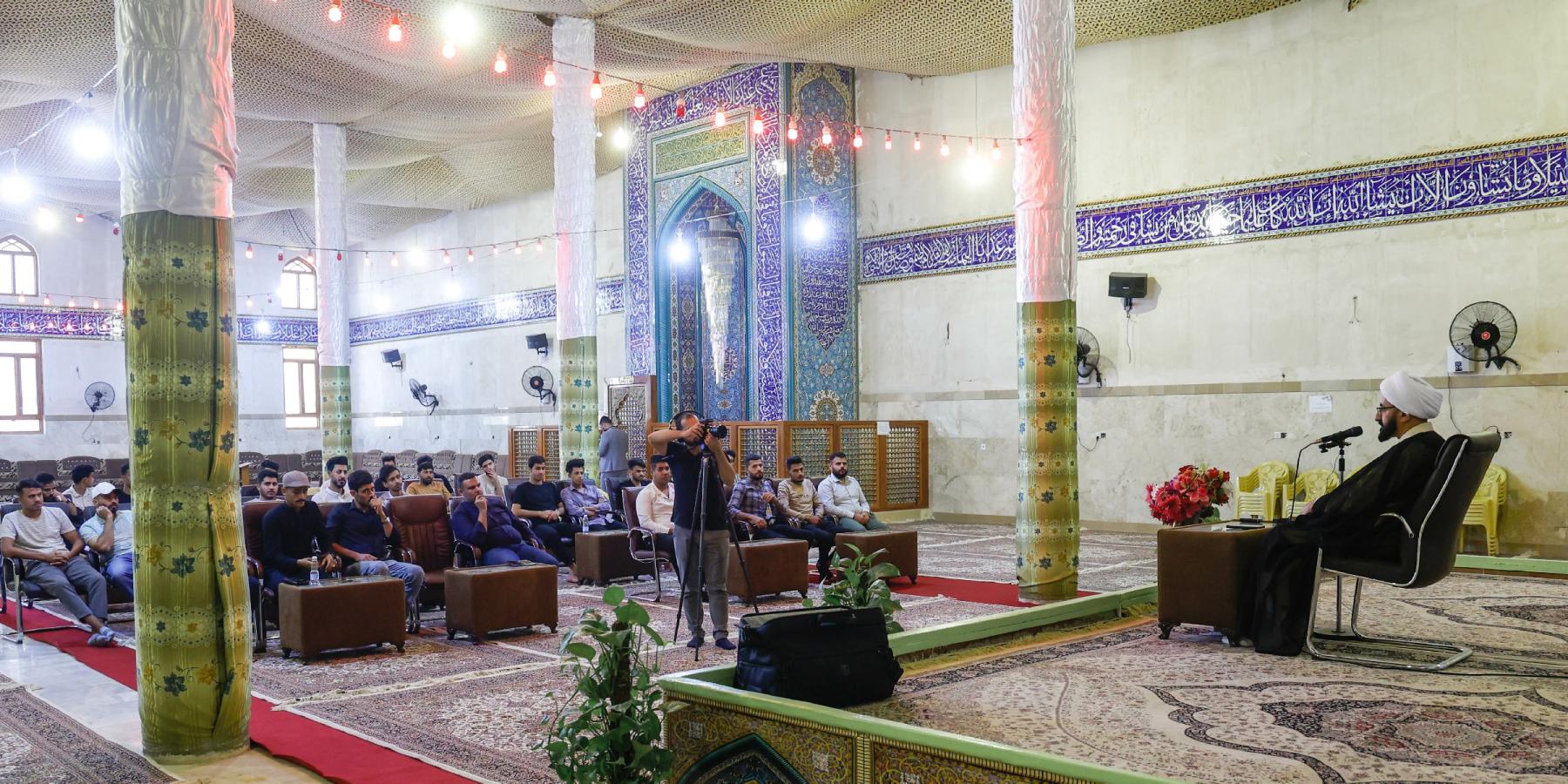 العتبة العلوية المقدسة تستضيف نخباً طلابية من مختلف الجامعات العراقية 