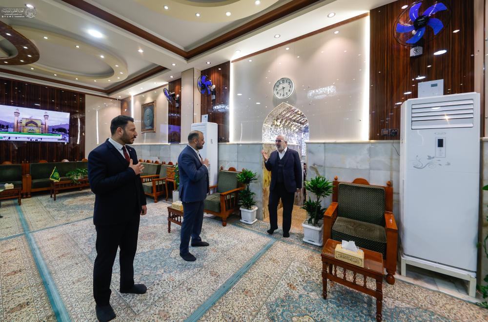 افتتاح دار ضيافة أمير المؤمنين (عليه السلام) في العتبة العلوية المقدسة لاستقبال الضيوف من داخل العراق وخارجه  