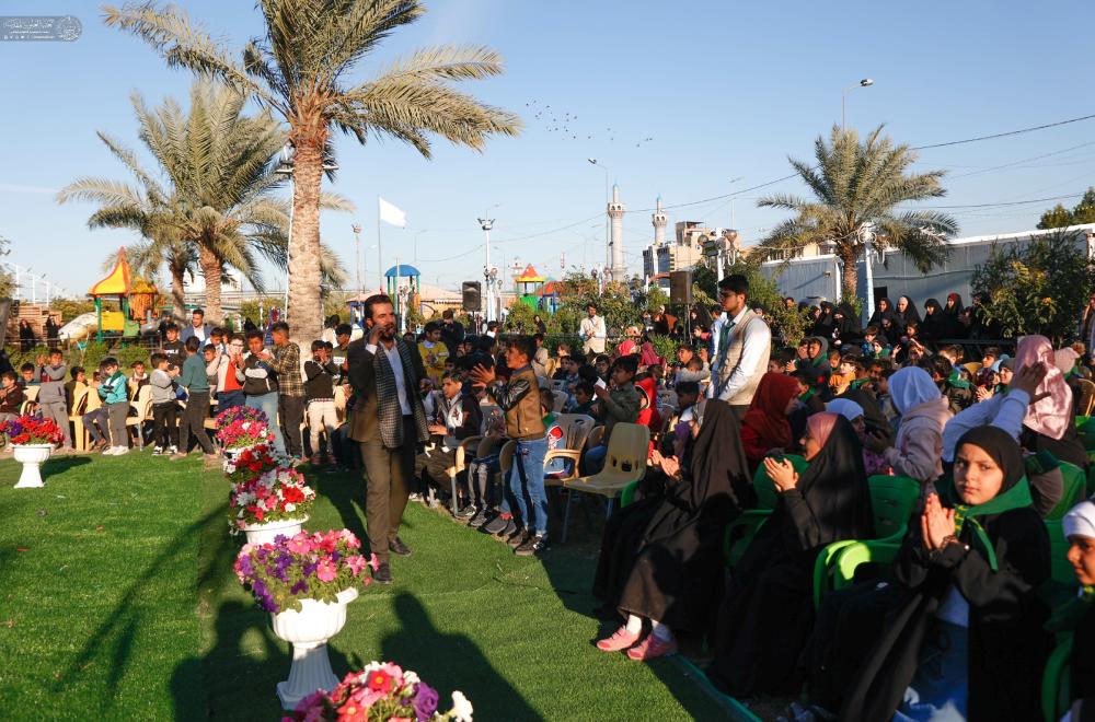 مركز المحسن لثقافة الأطفال يقيم احتفالاً للأيتام وعائلاتهم تيمناً بمولد الإمام المنتظر (عج)