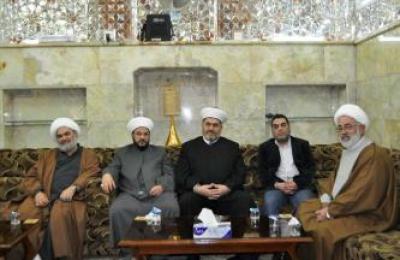 وفد من تجمع علماء المسلمين في لبنان يتشرف بزيارة العتبة العلوية المقدسة