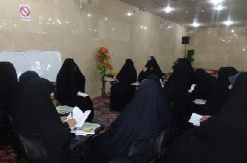 وحدة الأنشطة الدينية النسوية تقيم دورة تبليغية متخصصة لمنتسبات العتبة العلوية المقدسة