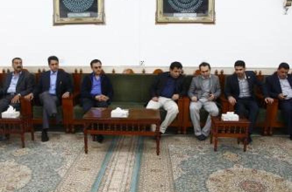 سفير دولةأفغانستان يتشرف بزيارة العتبة العلوية المقدسة