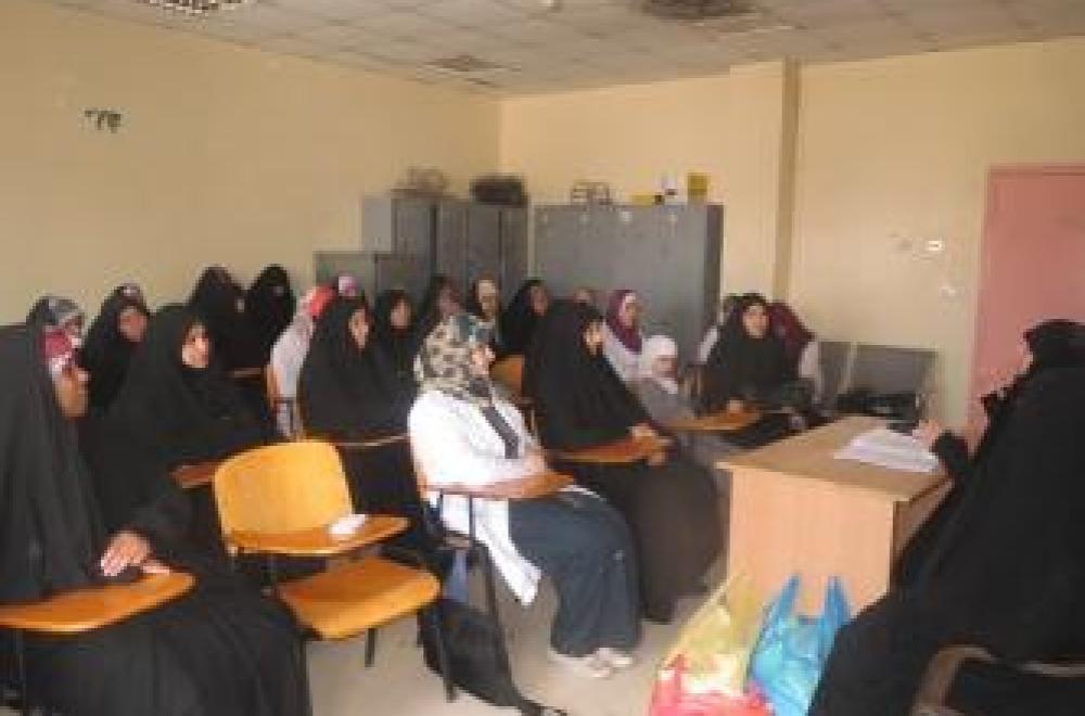 وحدة التعليم النسوي الديني في العتبة العلوية المقدسة تقيم ندوة فقهية في مستشفى الزهراء التعليمي
