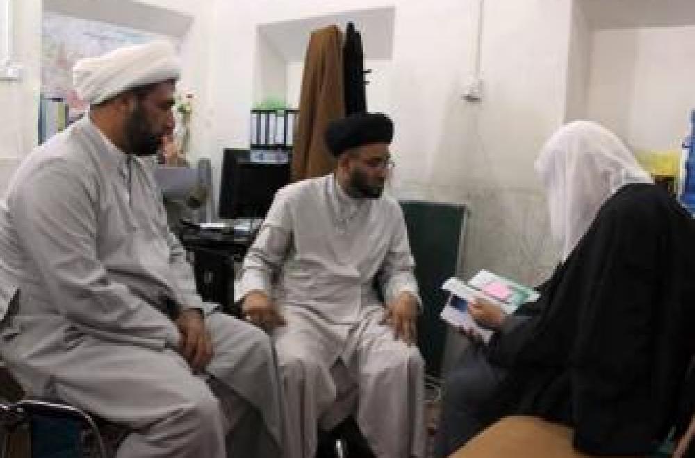 شعبة التواصل الخارجي في العتبة العلوية المقدسة تستضيف الخطيب الشيخ أبو زيد الحمدي من أستراليا