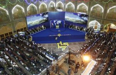 انطلاق فعاليات مهرجان الغدير العالمي الثالث في رحاب الحرم العلوي الطاهر بحضور محلي ووطني وعربي واسلامي ودولي واسع