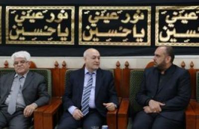 سفير العراق في ايران يؤكد استعداده لفتح باب التعاون مع العتبة العلوية المقدسة في جميع المجالات الخاصة بخدمة الزائرين الكرام
