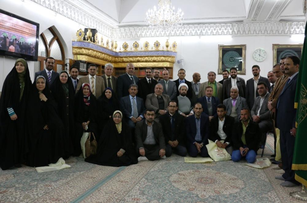 خمسون باحثا واكاديميا من داخل العراق وخارجه يتشرفون بزيارة العتبة العلوية المقدسة