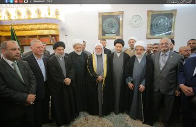الامانة العامة للعتبة العلوية المقدسة ترعى مراسم نقل المهام الرسمية لرئاسة ديوان الوقف الشيعي
