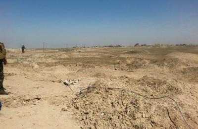 فرقة الامام علي القتالية  تعثر على  مقابر جماعية لشهداء مجزرة سبايكر بين ضفتي نهر دجلة
