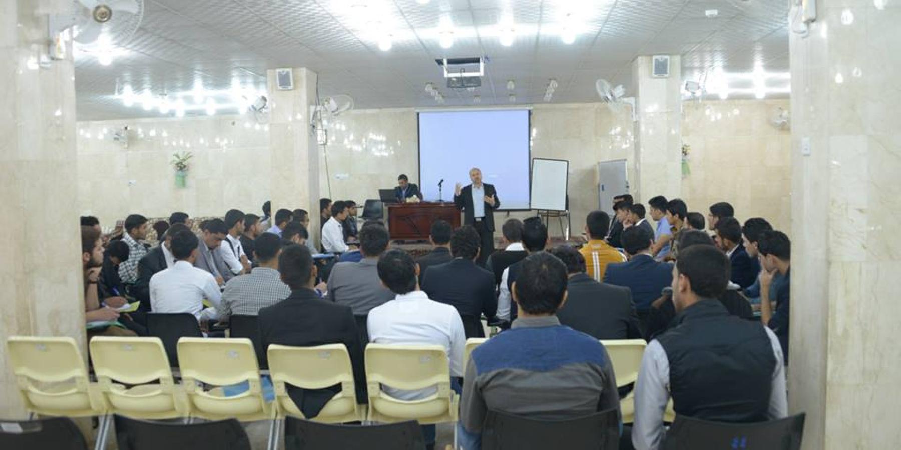قسم الشؤون الدينية يستأنف برنامج الشباب الرسالي الخاص بالتواصل مع طلبة الجامعات والمعاهد العراقية وللسنة الثانية 