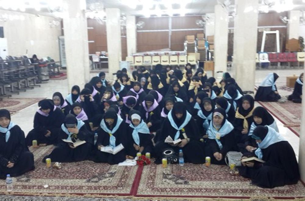  وحدة القرآن الكريم النسوية في العتبة العلوية المقدسة تستقبل مجموعة من المؤسسات القرآنية 