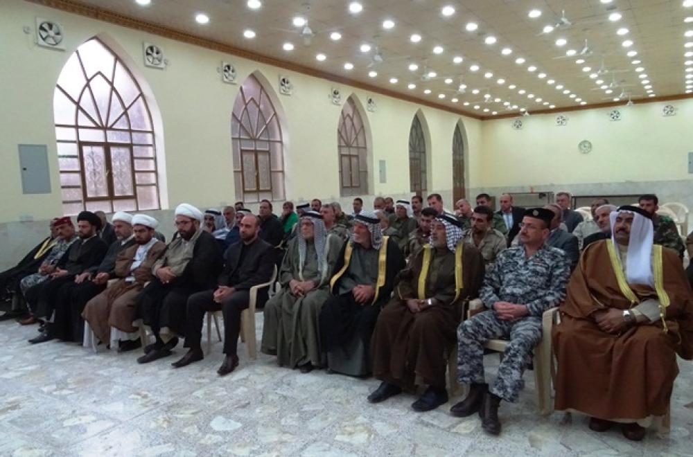 لجنة الإرشاد والتعبئة للدفاع عن عراق المقدسات تفتتح مقراً لها في قضاء الدجيل