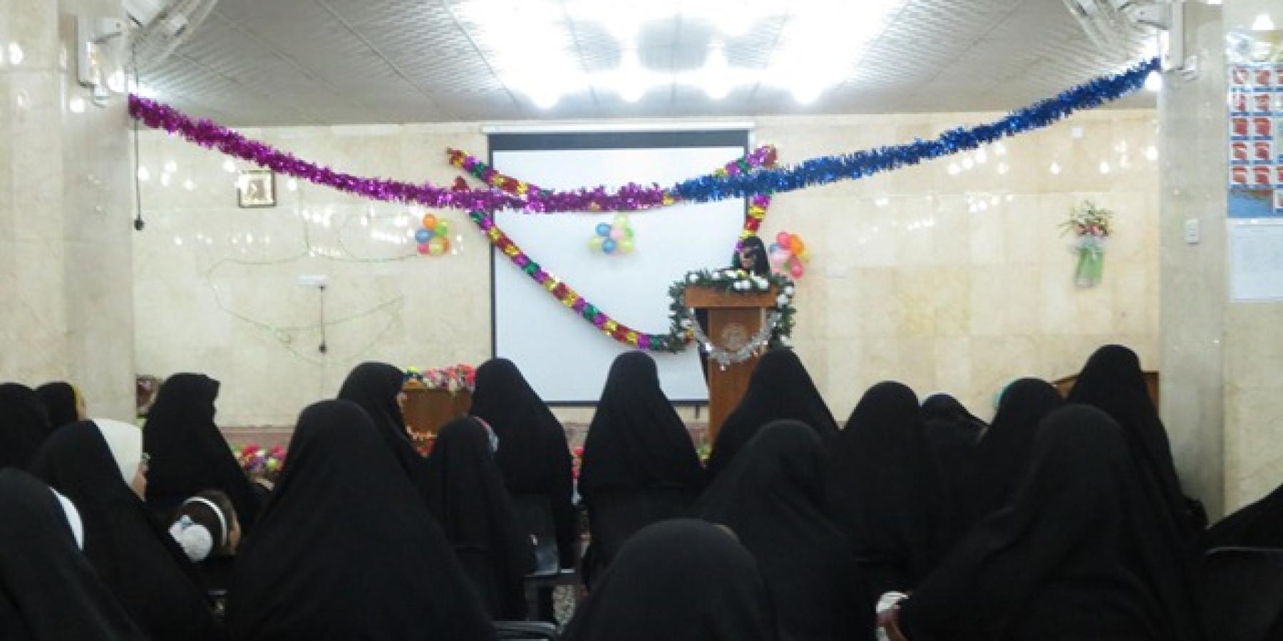 شعبة التعليم الديني النسوي تقيم حفلاً بمناسبة ولادة الأنوار المحمدية(عليهم السلام)  